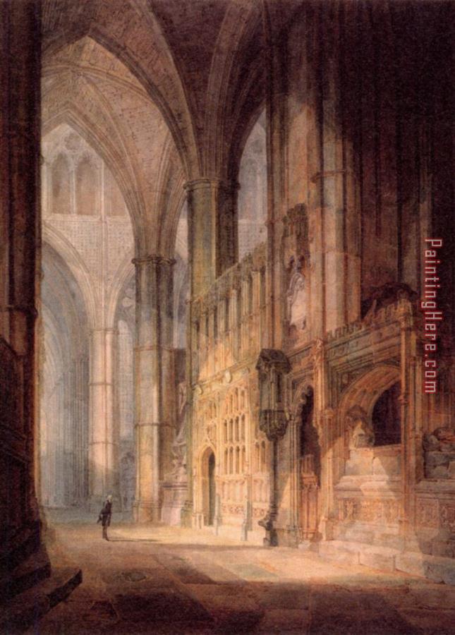 Joseph Mallord William Turner St. Erasmus in Bishop Islips Chapel, Westminster Abbey